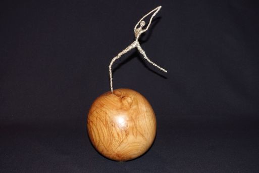 Virabhadrasana Apfel 11 cm